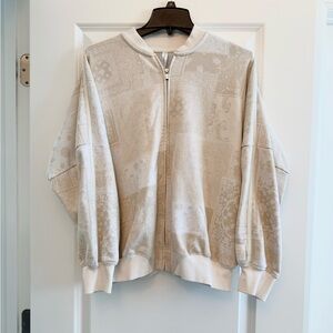 Fabletics Year Round Terry Slouchy Bomber